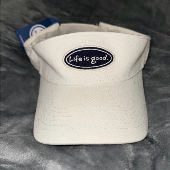 Life Is Good Cream Visor - Picture 2 of 5